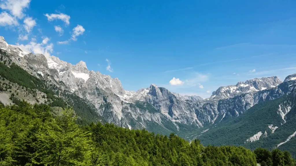 Les Alpes albanaises