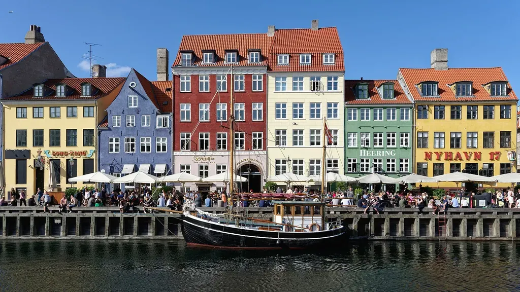 Le port de Nyhavn à Copenhague
