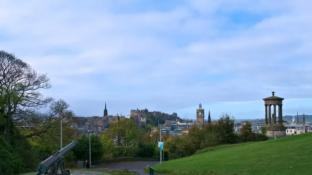 Vue sur Édimbourg depuis Calton Hill
