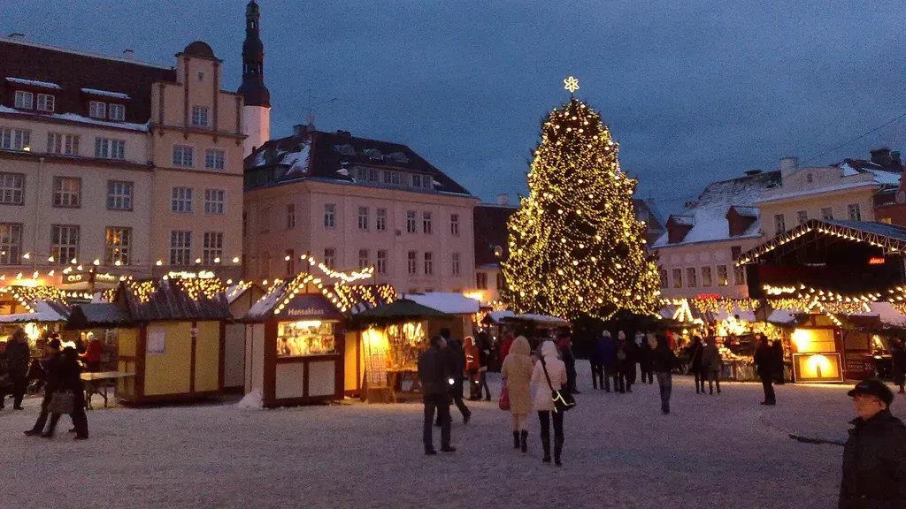 Le marché de Noël de Tallinn