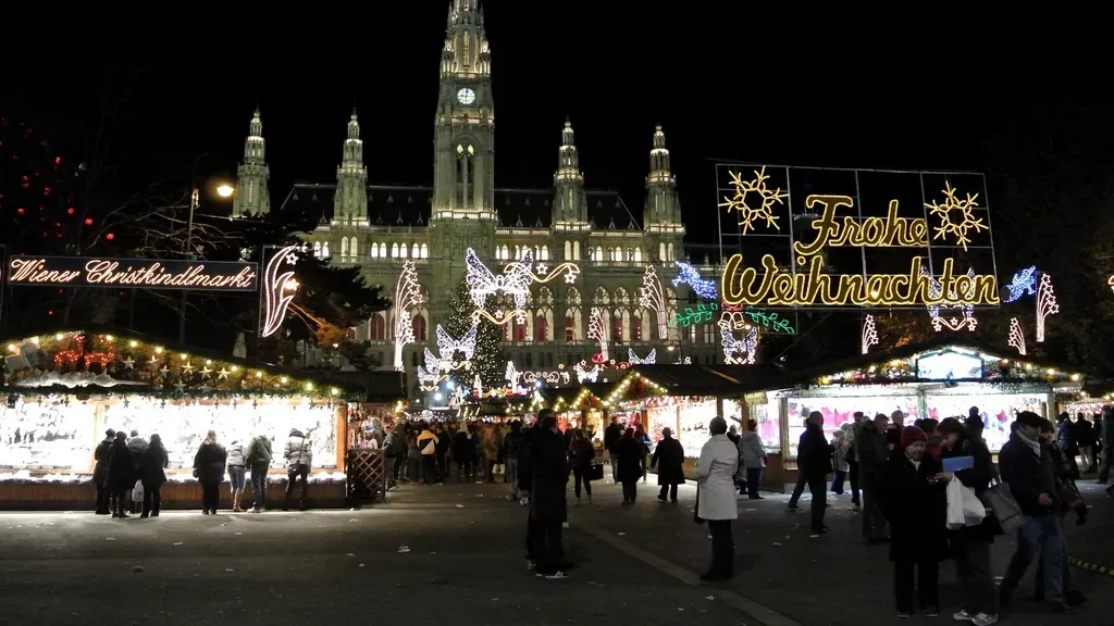 Le marché de Noël de la Rathausplatz à Vienne