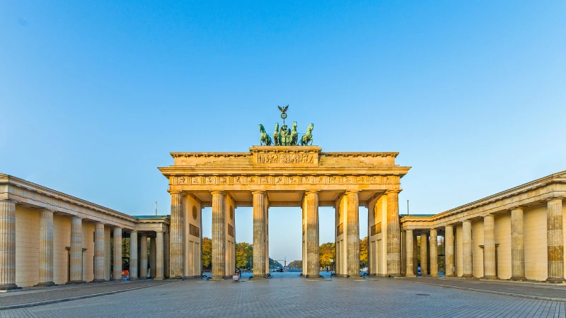 Porte de Brandebourg à Berlin