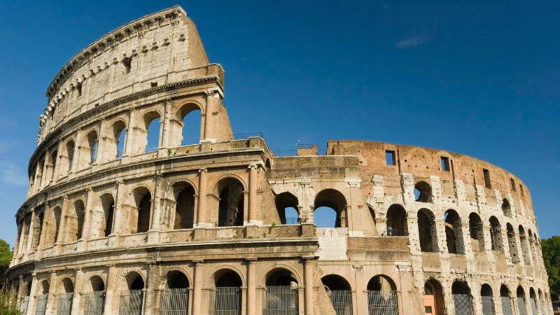 Vue du Colisée à Rome