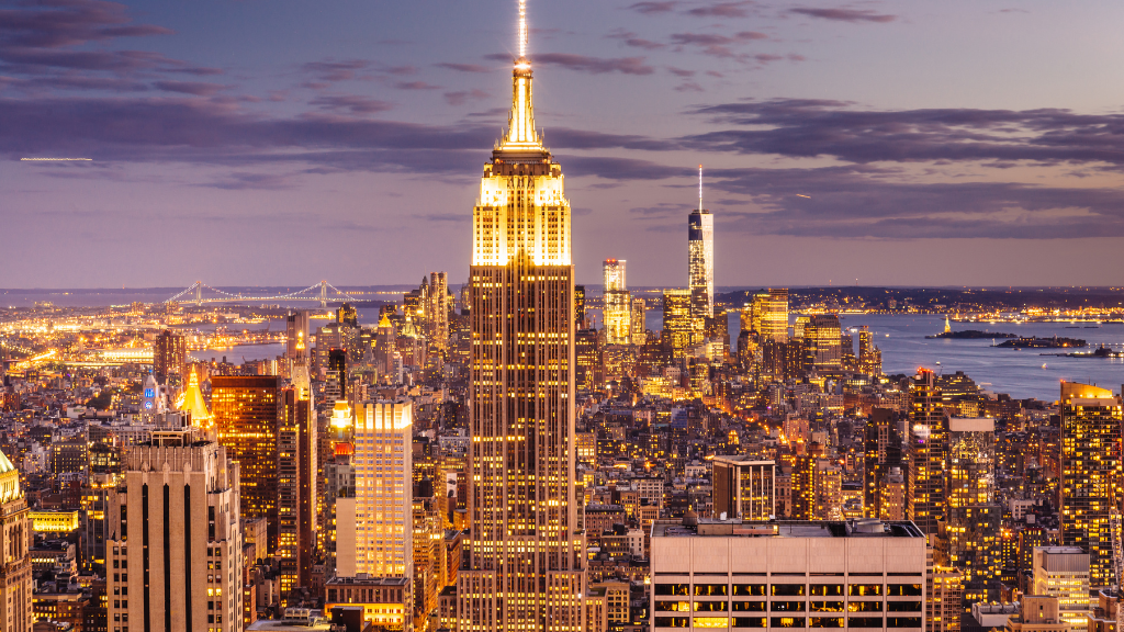 Empire states building New York. New York en 5 jours
