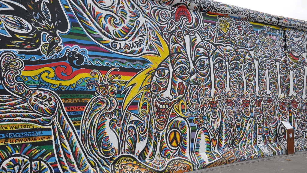 Peinture mur Berlin sur Visiter Berlin en 3 jours