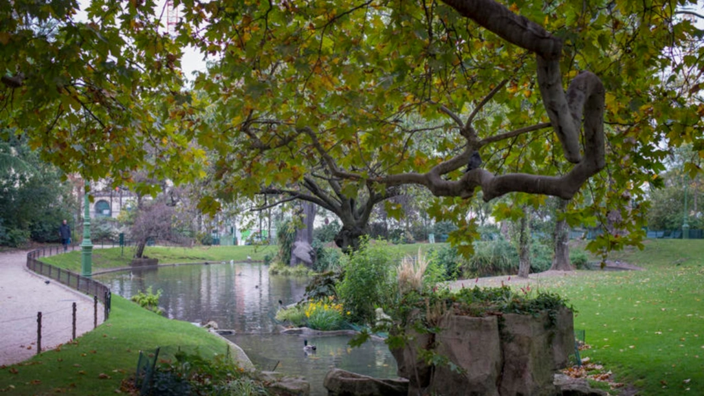 Photo du Square des Batignolles