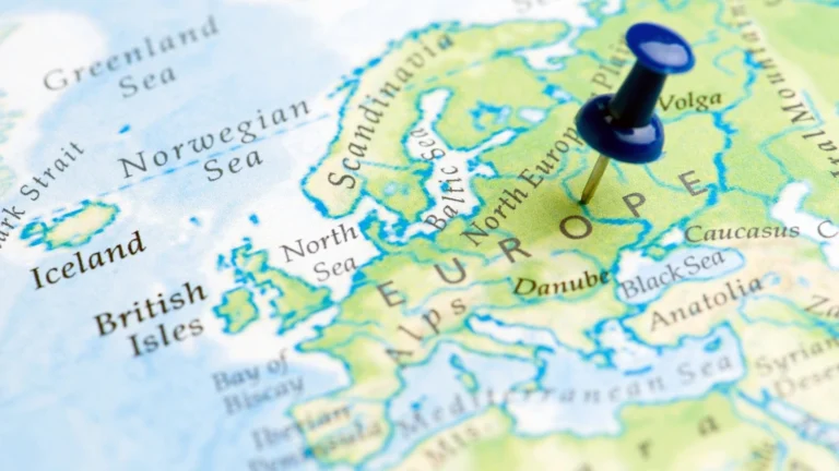 Carte de l'Europe