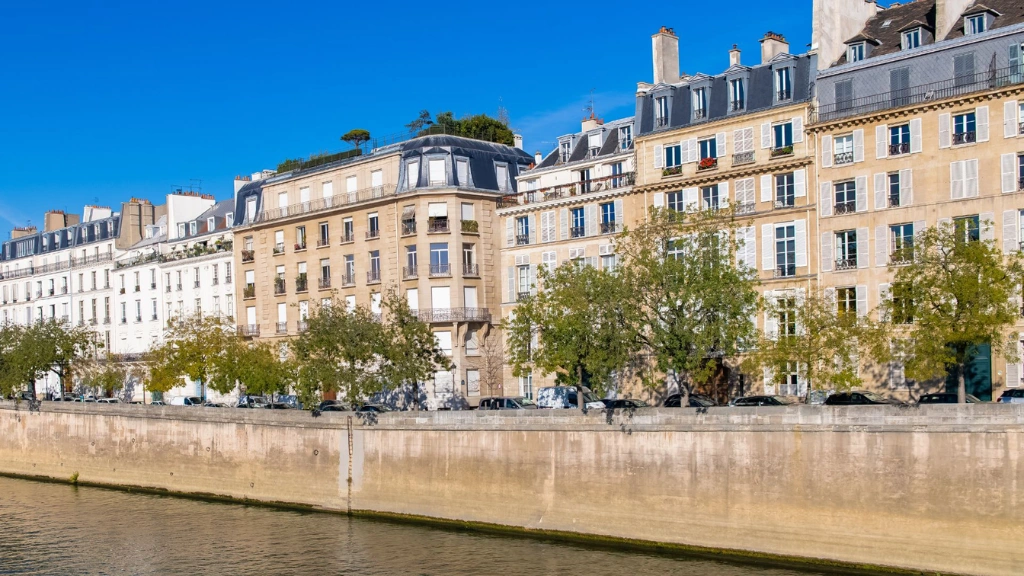 Photo des quais de l’Île Saint-Louis