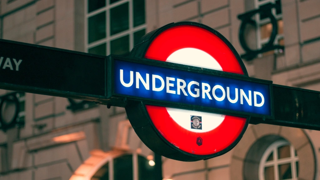 Photo du métro à Londres