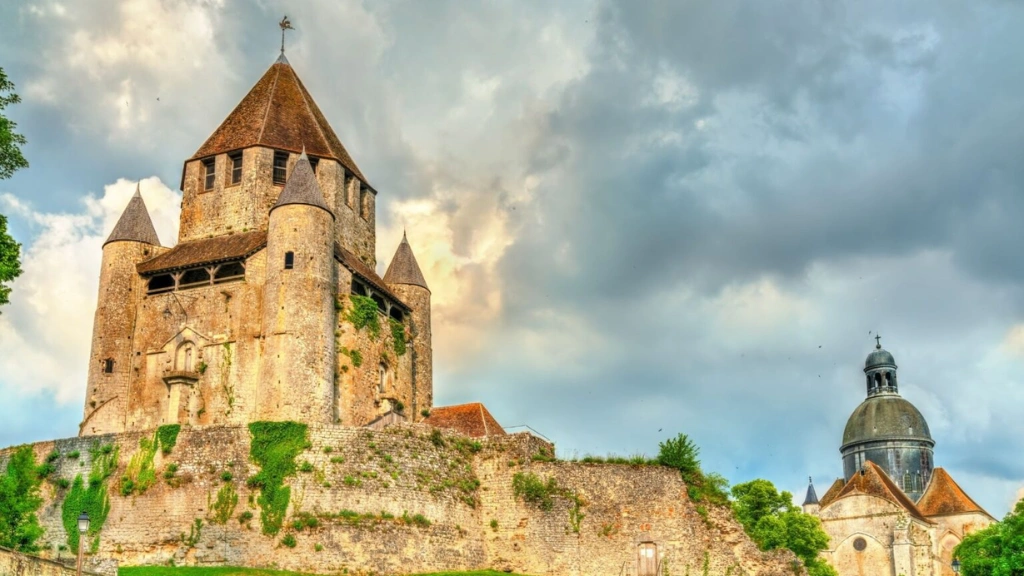 Photo du château à Provins