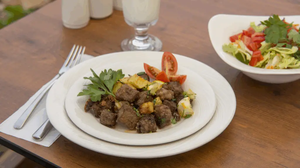 Plat typique londres