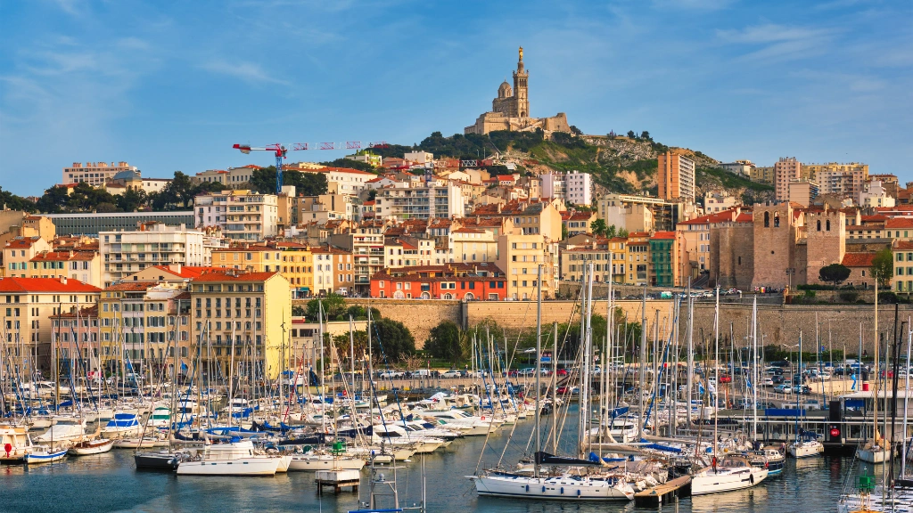 Photo du vieux port à Marseille. Visiter Marseille en 2 jours