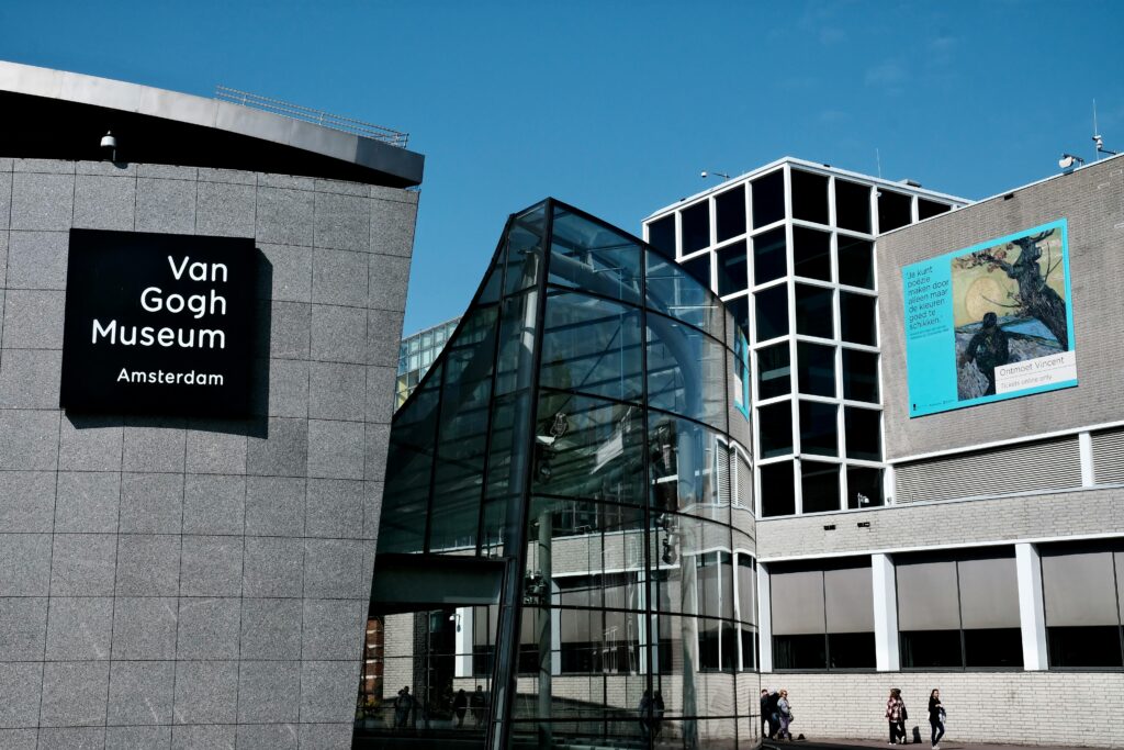 Vue de Musée Van Gogh à Amsterdam